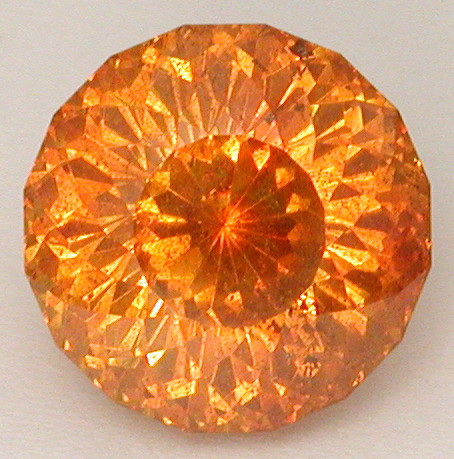faceted sphalerite