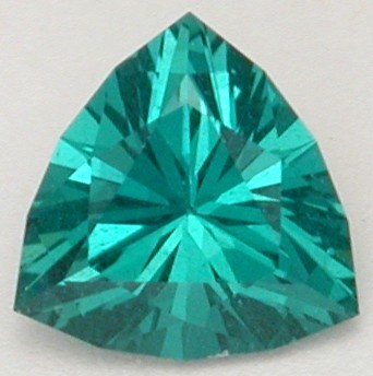 trilliant cut apatite gem