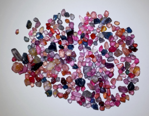 spinel faceting rough