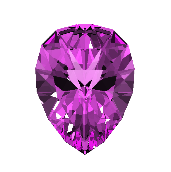 alien pear faceting diagram