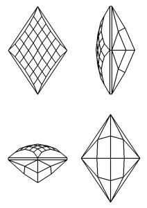 Checkered Past Faceting Design