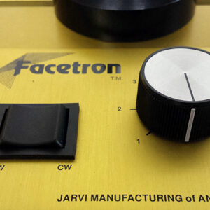 Facetron control knobs